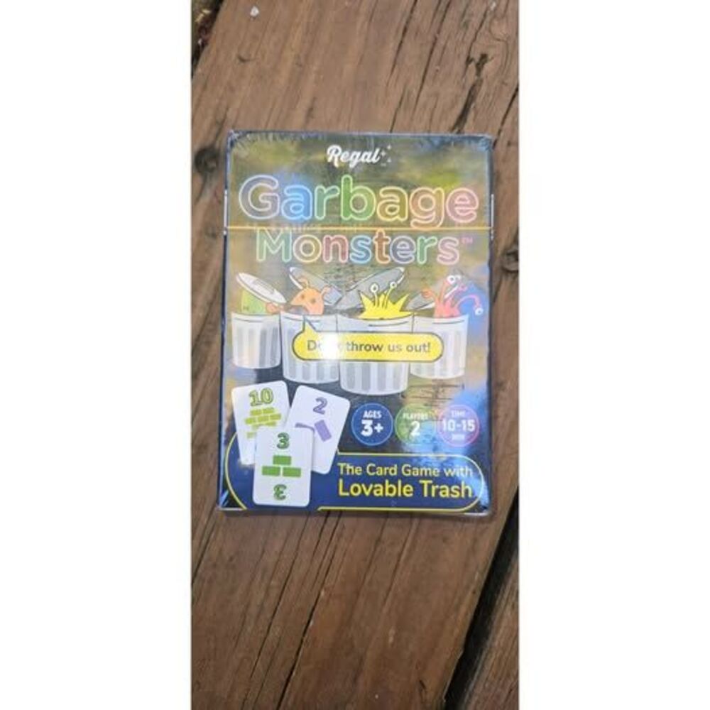 Garbage Monsters by Regal, Card Game NIB
